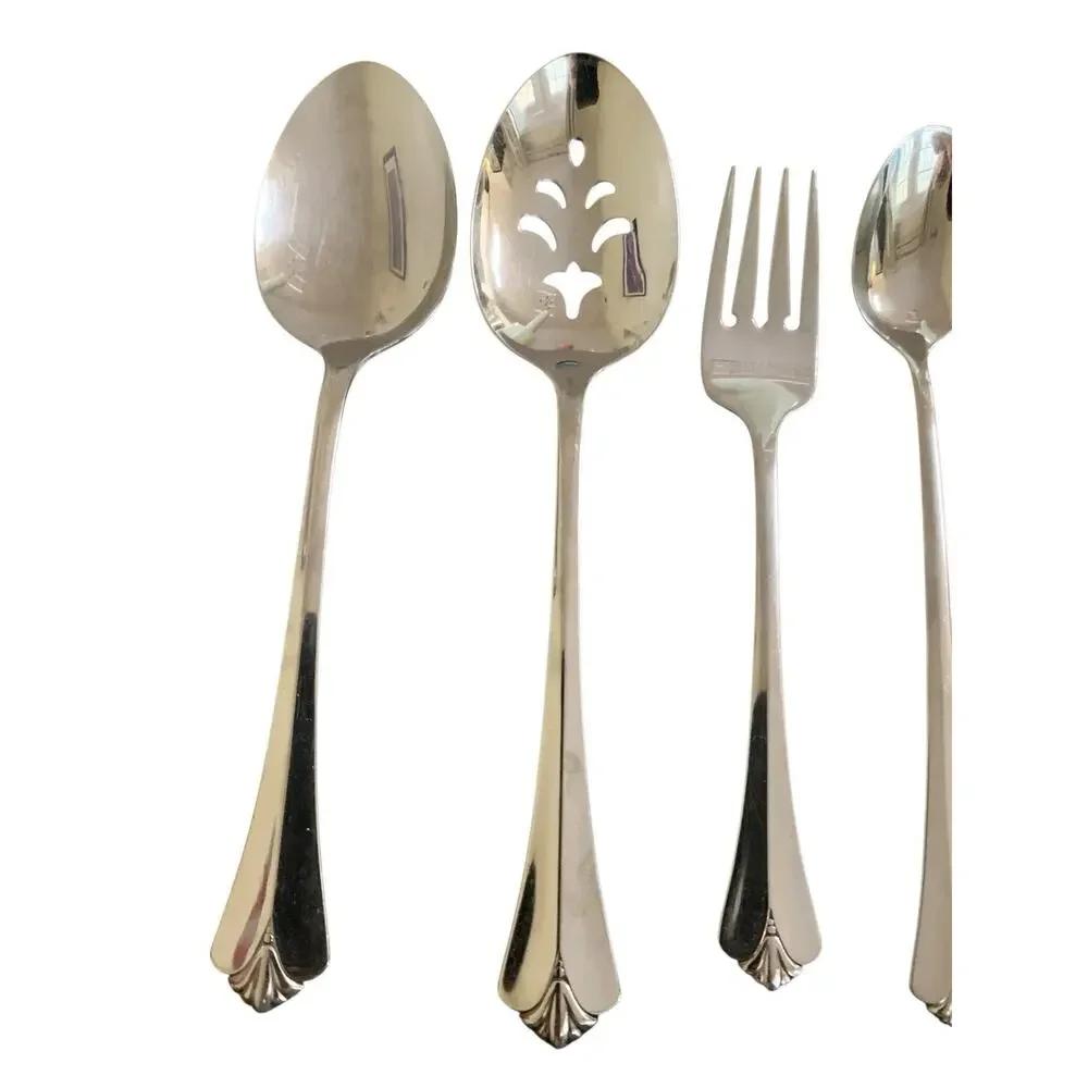 10 Distinction Deluxe Stainless ONEIDA WESTGATE ROYAL‎ CREST Fork Spoon Knife